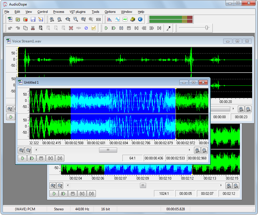 Screenshot for Audiodope 0.26